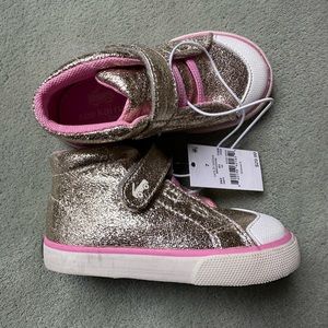 Toddler girl sparkly sneakers